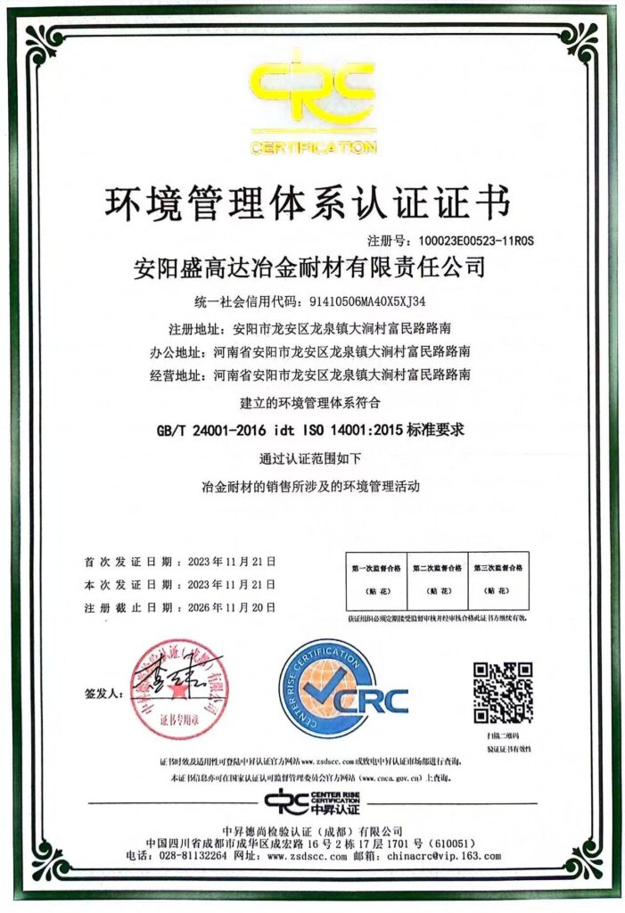 2015 Quality Management System